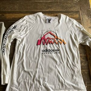 Adidas Adventure Cream Long Sleeve Shirt